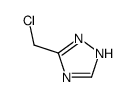 3-(氯甲基)-1,2,4-三唑结构式