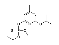 diethoxy-(6-methyl-2-propan-2-yloxypyrimidin-4-yl)oxy-sulfanylidene-λ5-phosphane Structure