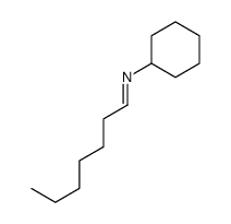 N-cyclohexylheptan-1-imine结构式