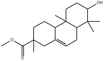 (5ξ,9ξ,10ξ)-3-Hydroxy-13-methylpodocarp-7-ene-13-carboxylic acid methyl ester Structure