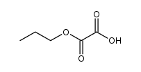 oxalic acid monopropyl ester Structure
