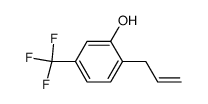 2-allyl-5-trifluoromethyl phenol结构式