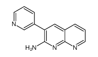 3-pyridin-3-yl-1,8-naphthyridin-2-amine Structure