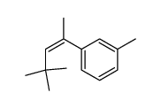 (Z)-4,4-dimethyl-2-(3-methylphenyl)-2-pentene结构式