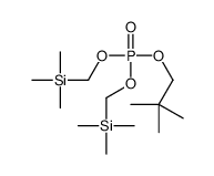 2,2-dimethylpropyl bis(trimethylsilylmethyl) phosphate Structure