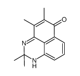 2,2,4,5-tetramethyl-1H-perimidin-6-one结构式
