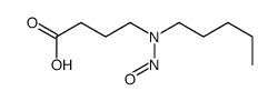 N-AMYL-N-(3-CARBOXYPROPYL)NITROSAMINE结构式