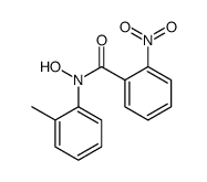 N-hydroxy-N-(2-methylphenyl)-2-nitrobenzamide结构式