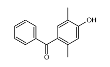(4-hydroxy-2,5-dimethylphenyl)-phenylmethanone Structure