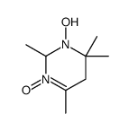 3-hydroxy-2,4,4,6-tetramethyl-1-oxido-2,5-dihydropyrimidin-1-ium Structure