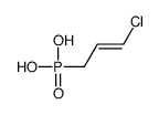3-chloroprop-2-enylphosphonic acid结构式
