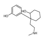 3-[2-hydroxy-1-[2-(methylamino)ethyl]cyclohexyl]phenol Structure