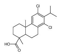 12,14-Dichlorodehydroabietic acid Structure
