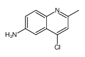 4-chloro-2-methyl-[6]quinolylamine结构式