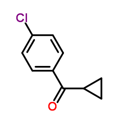 4-氯苯基环丙基甲酮结构式