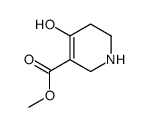 4-羟基-1,2,5,6-四氢吡啶-3-羧酸甲酯结构式