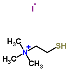 thiocholine iodide Structure