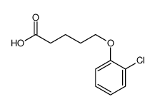 5-(2-chlorophenoxy)pentanoic acid Structure