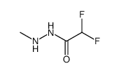 1-methyl-2-dfluoroacetylhydrazine结构式