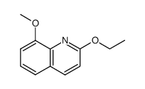 Quinoline, 2-ethoxy-8-methoxy- (9CI) Structure