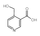 4-(hydroxymethyl)pyridine-3-carboxylic acid Structure