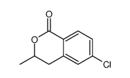 6-chloro-3-methyl-3,4-dihydroisochromen-1-one结构式