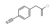 2-CHLORO-3-(4-CYANOPHENYL)-1-PROPENE Structure