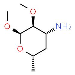 alpha-L-xylo-Hexopyranoside, methyl 3-amino-3,4,6-trideoxy-2-O-methyl- (9CI)结构式