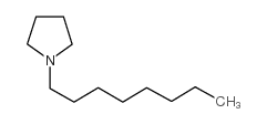 N-OCTYL PYRROLIDINE Structure