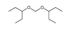 bis(pentan-3-yloxy)methane结构式