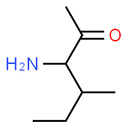 2-Hexanone, 3-amino-4-methyl- (9CI) Structure