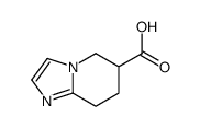 5H,6H,7H,8H-咪唑并[1,2-a]吡啶-6-羧酸盐酸盐结构式
