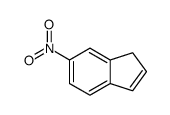 6-硝基-1H-茚结构式