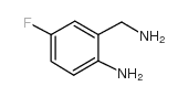 2-氨基甲基-4-氟苯胺结构式