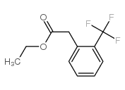 ethyl 2-[2-(trifluoromethyl)phenyl]acetate Structure