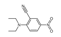 2-cyano-4-nitro-N,N-diethylaniline Structure