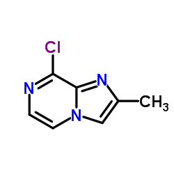 8-Chloro-2-methylimidazo[1,2-a]pyrazine Structure