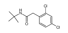 N-t.-butyl-(2,4-dichlorophenyl)-acetamide Structure