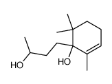 1-(3-Hydroxybutyl)-2,6,6-trimethyl-2-cyclohexen-1-ol Structure
