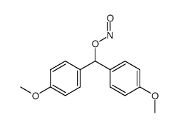 bis(4-methoxyphenyl)methyl nitrite Structure