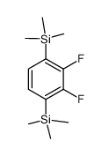 (2,3-difluoro-1,4-phenylene)bis(trimethylsilane)结构式
