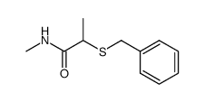 N-4'-methyl-2-(benzylthio)propanamide结构式