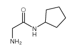 2-氨基-N-环戊基乙酰胺结构式