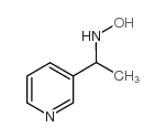 N-(1-PYRIDIN-3-YL-ETHYL)-HYDROXYLAMINE Structure
