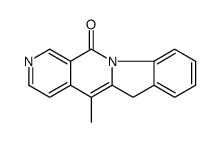 5-methyl-6H-indolo[1,2-b][2,7]naphthyridin-12-one Structure