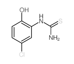 Thiourea,N-(5-chloro-2-hydroxyphenyl)-结构式