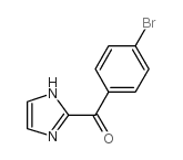 (4-bromophenyl)-(1H-imidazol-2-yl)methanone结构式