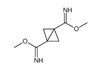 Bicyclo[1.1.0]butane-1,3-dicarboximidic acid, 1,3-dimethyl ester结构式