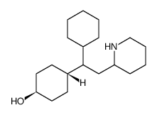 反式羟基苯己啉(非对映异构体混合物)结构式