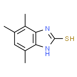 2H-Benzimidazole-2-thione,1,3-dihydro-4,5,7-trimethyl-(9CI) Structure